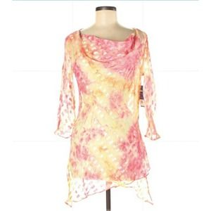 Essentials by Milano Blouse ~ 3/4 Sleeve Cowl Neck ~ Size Medium ~ NWT / NEW